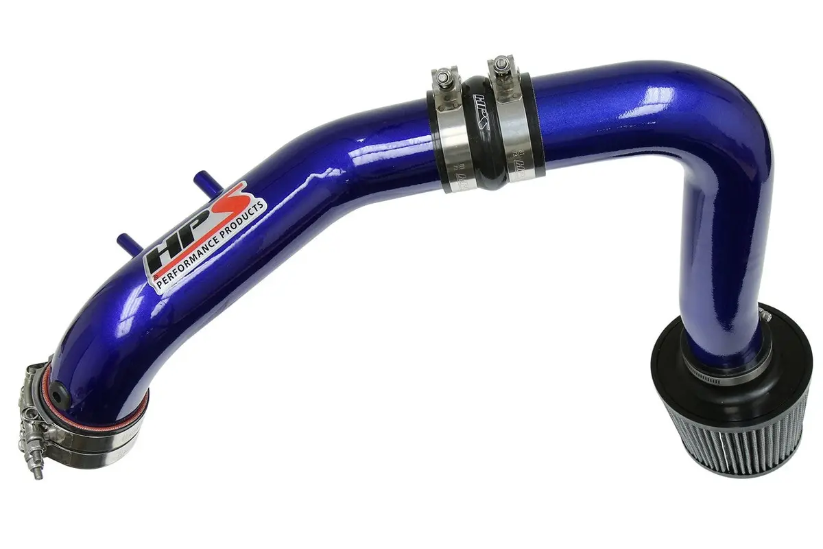 Hps Blue Cold Air Intake Kit Kit (Converts To Shortram) For 04- Acura Tsx 2.4L 1