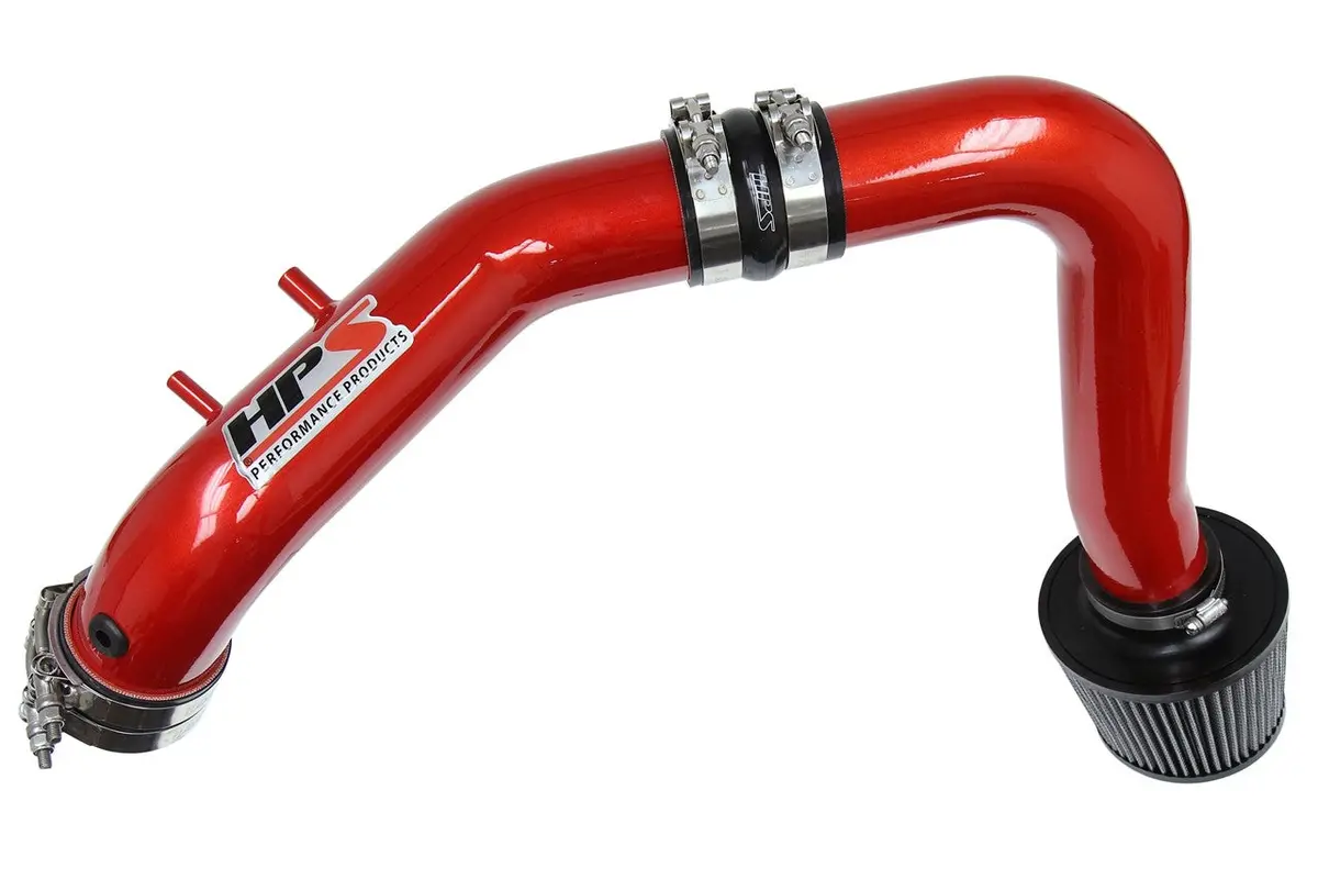 Hps Red Cold Air Intake Kit (Converts Shortram) For 04-08 Acura Tsx 2.4L 1