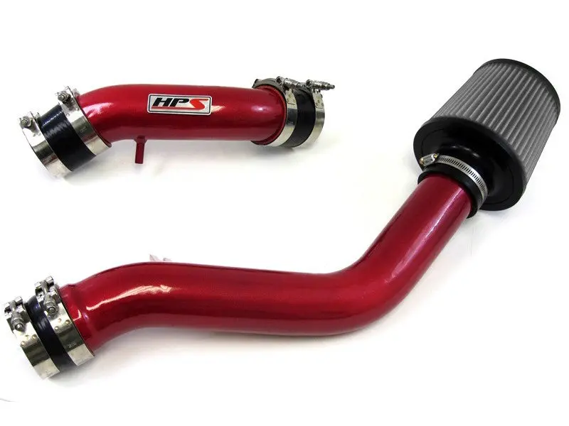 Hps Red Cold Air Intake Kit For 04-08 Hyundai Tiburon 2.0L With Maf Sensor 1