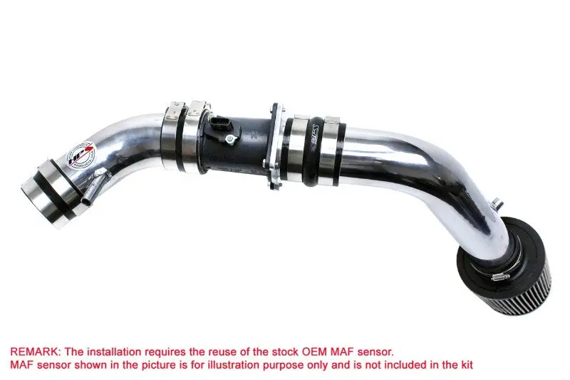 Hps Polish Cold Air Intake Kit (Converts Shortram) For 02-06 Nissan Altima 2.5L 4Cyl 1