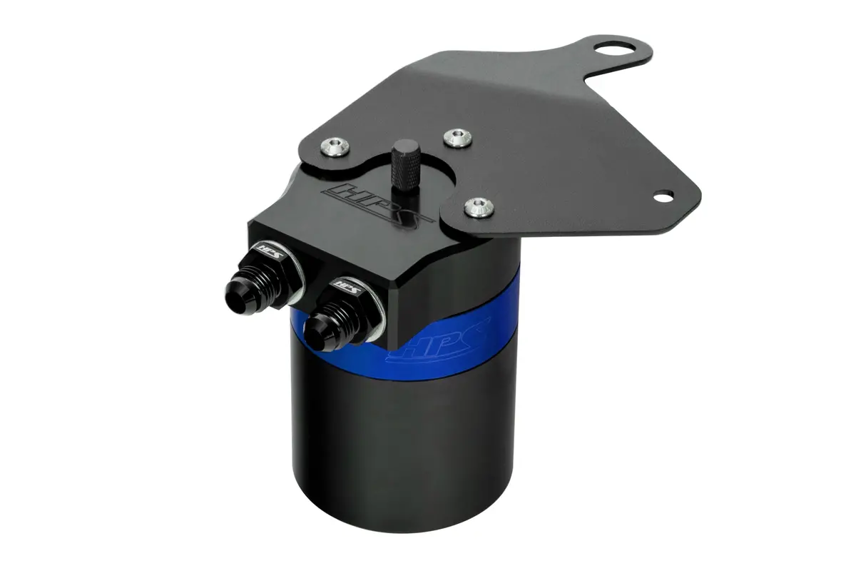 Hps Blue 5Fl Oz Aluminum Oil Catch Can Tank Mount Bracket Kit 21-25 Acura Tlx 2.0L Turbo Ub5/6 1
