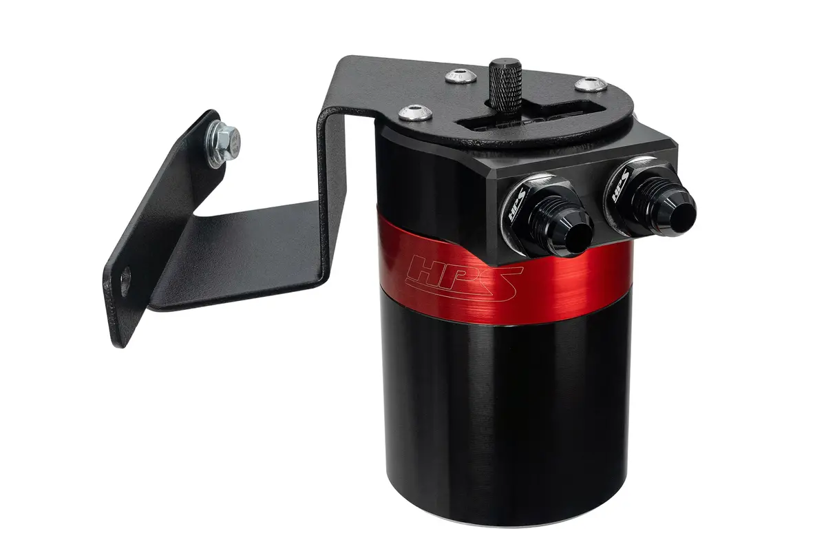 Hps Red 5Fl Oz Aluminum Oil Catch Can Tank Mount Bracket Kit 09-14 Acura Tsx 2.4L Cu2 1