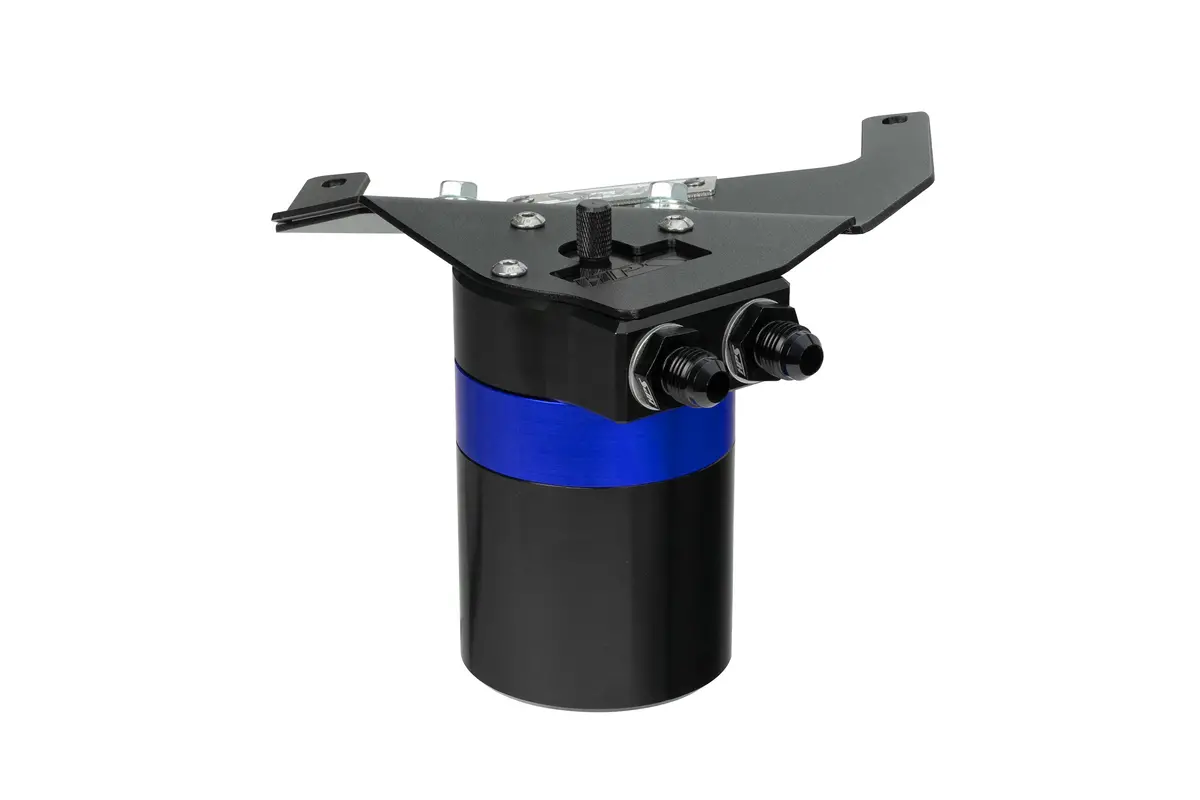 Hps Blue 5Fl Oz Aluminum Oil Catch Can Tank Mount Bracket Kit 21+ Acura Tlx Type-S 3.0T Ub7 1