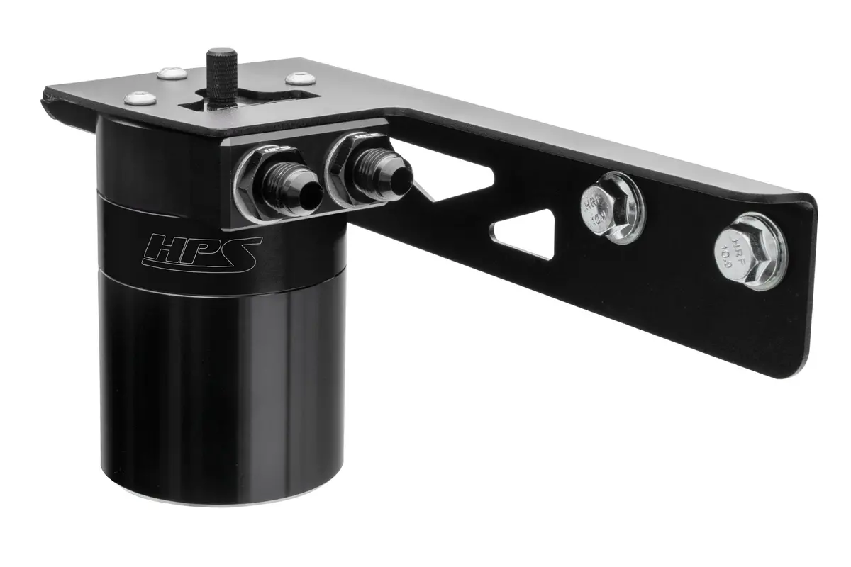 Hps Black 5Fl Oz Aluminum Oil Catch Can Tank Mount Bracket Kit 03-09 Toyota 4Runner 4.7L V8 1