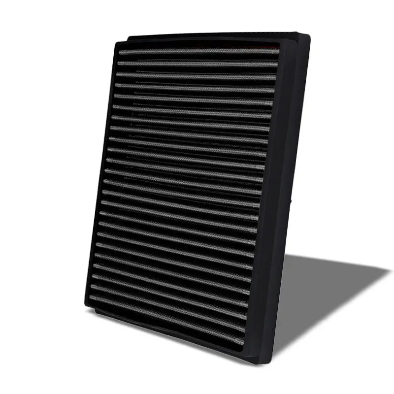 Black High Flow Drop-In Panel Cabin Air Filter For Acura/Honda Accord 1