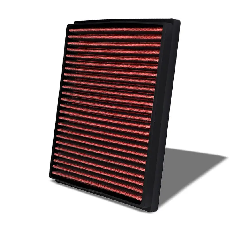 Red High Flow Drop-In Panel Cabin Air Filter For Acura/Honda Odyssey 1