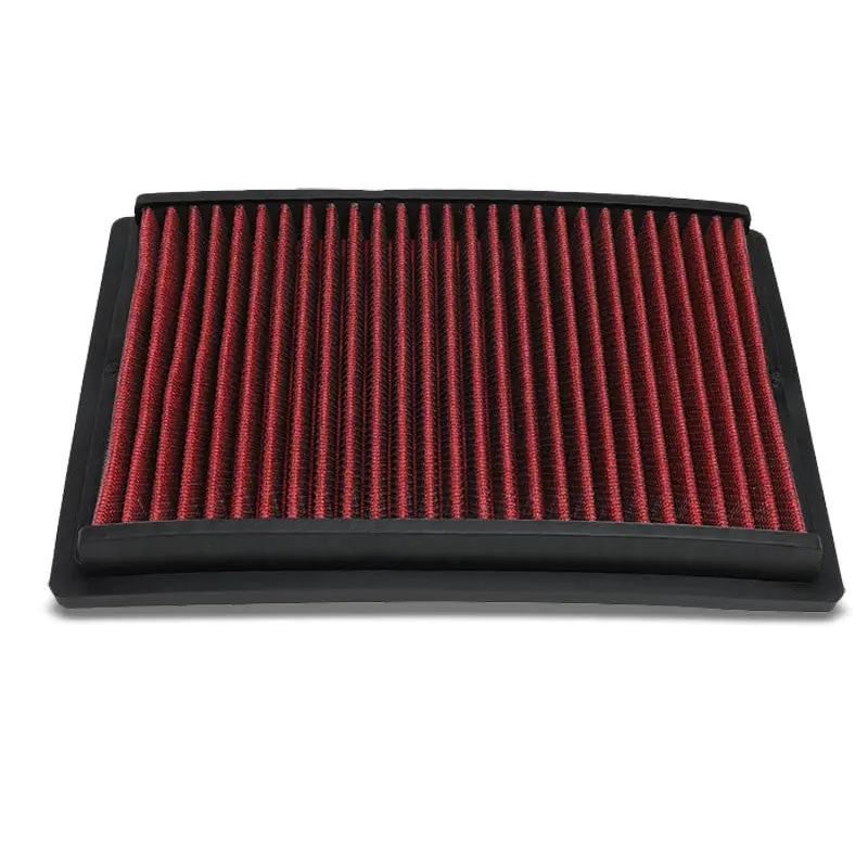 Red High Flow Cotton Drop-In Panel Air Filter For 12-17 Sonic 1.8L 1.4T 1