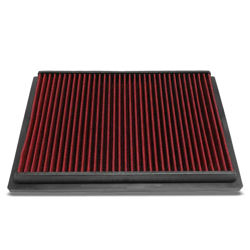 Red High Flow Cotton Drop-In Panel Air Filter For 10-17 4Runner 4.0L 1