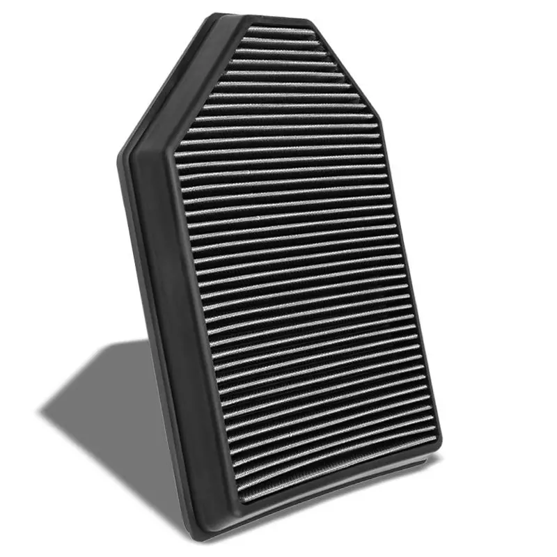 Silver High Flow Washable Drop-In Panel Air Filter For 11-18 Charger 1