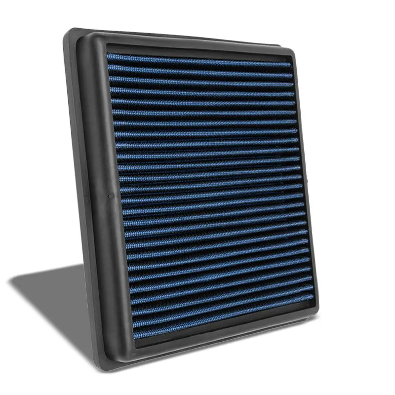 Blue High Flow Oe Drop-In Replacement Panel Air Filter For 06-15 L200 Diesel 1