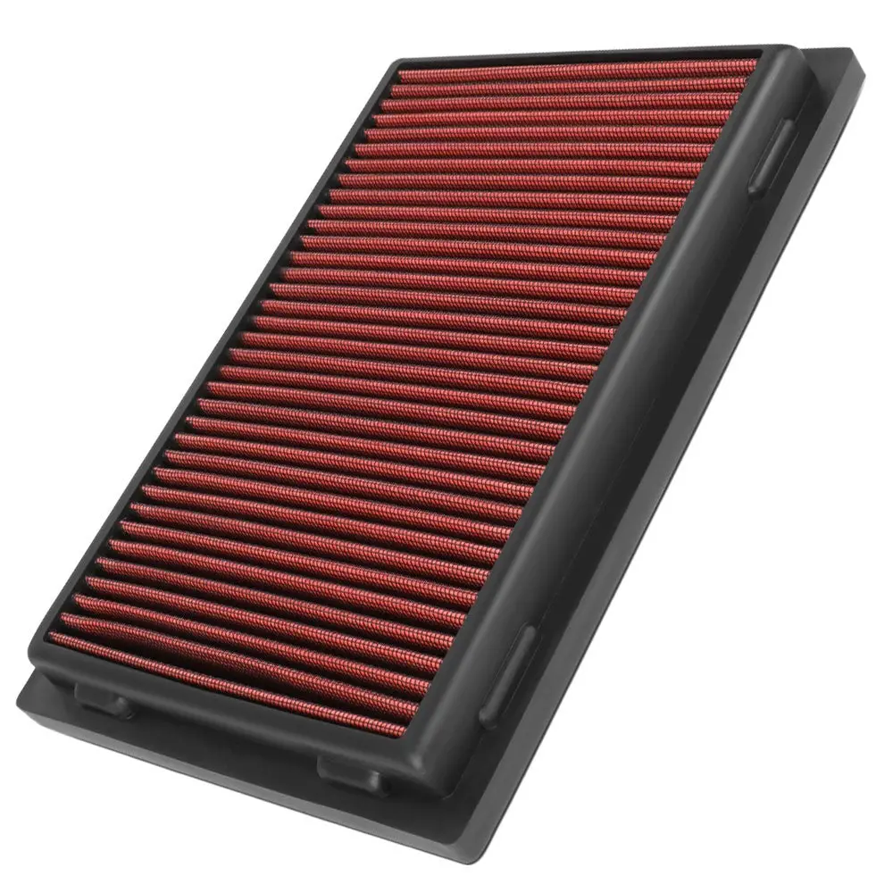 Red High Flow Washable Drop-In Panel Air Filter For 13-18 Avalon 2.5L Hybrid 1