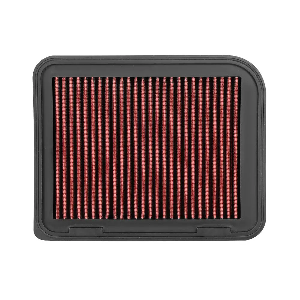 Red High Flow Washable Drop-In Panel Air Filter For 14-20 Outlander 2.4L 2