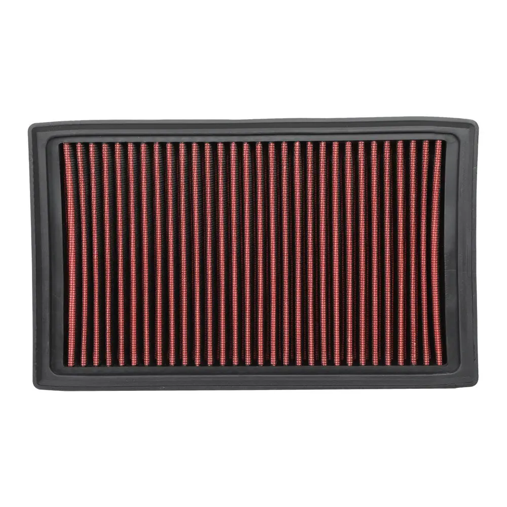 Red High Flow Washable Drop-In Panel Air Filter For 05 Peugeot 307 2.0L Gas 2
