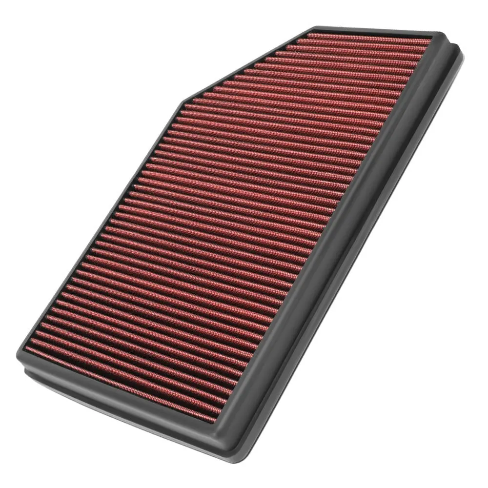 Red High Flow Washable Drop-In Panel Air Filter For 10-20 V60 2.0L Gas Turbo 1