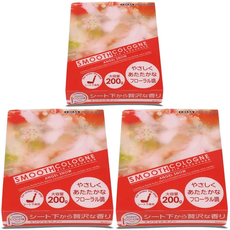 3Xsmooth Cologne Snow Scent Gel Indoor/Car/Toilet Air Freshener Odor Remover 1