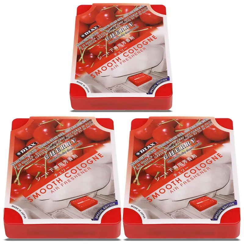 3Xsmooth Cologne Sherry Scent Gel Indoor/Car/Home Air Freshener Odor Deodorize 1