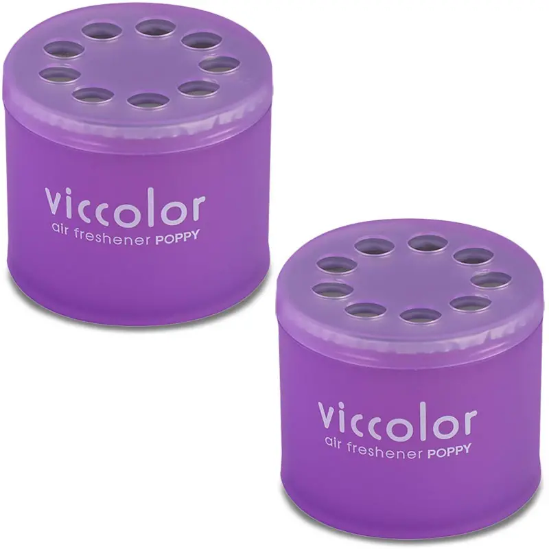 2X Viccolor Gel Based 85G Can/Sexy Air Scent Air Freshener Indoor Auto 1