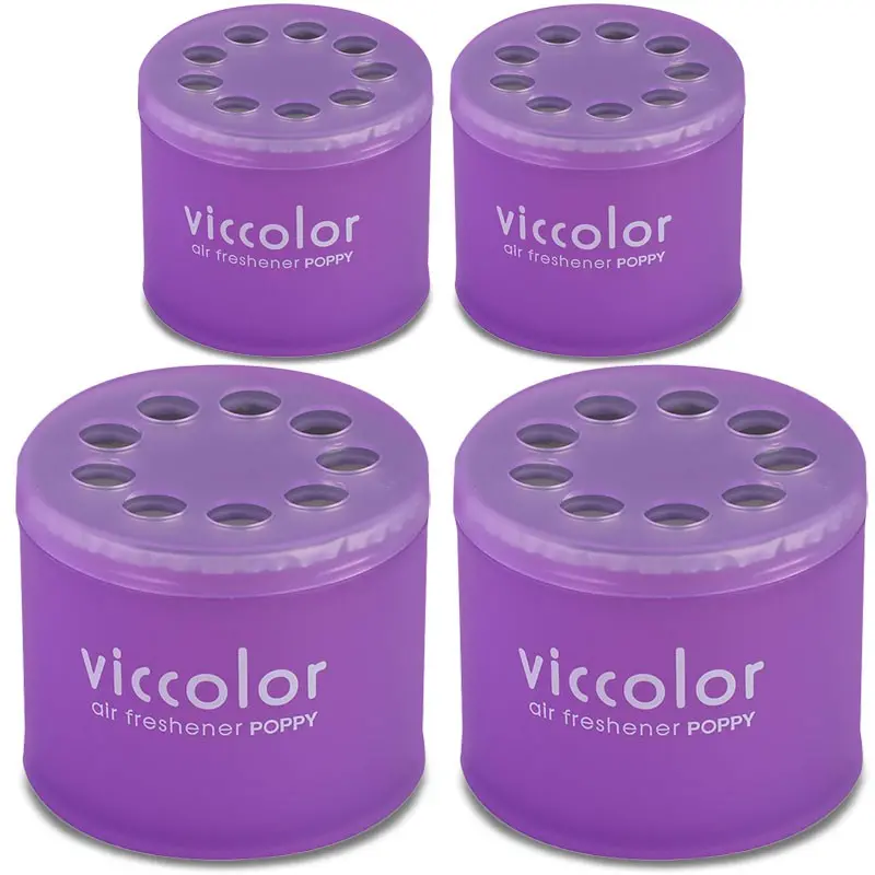 4X Viccolor Gel Based Can/Sexy Air Scent Air Freshener Deodorize Suv Car Truck 1