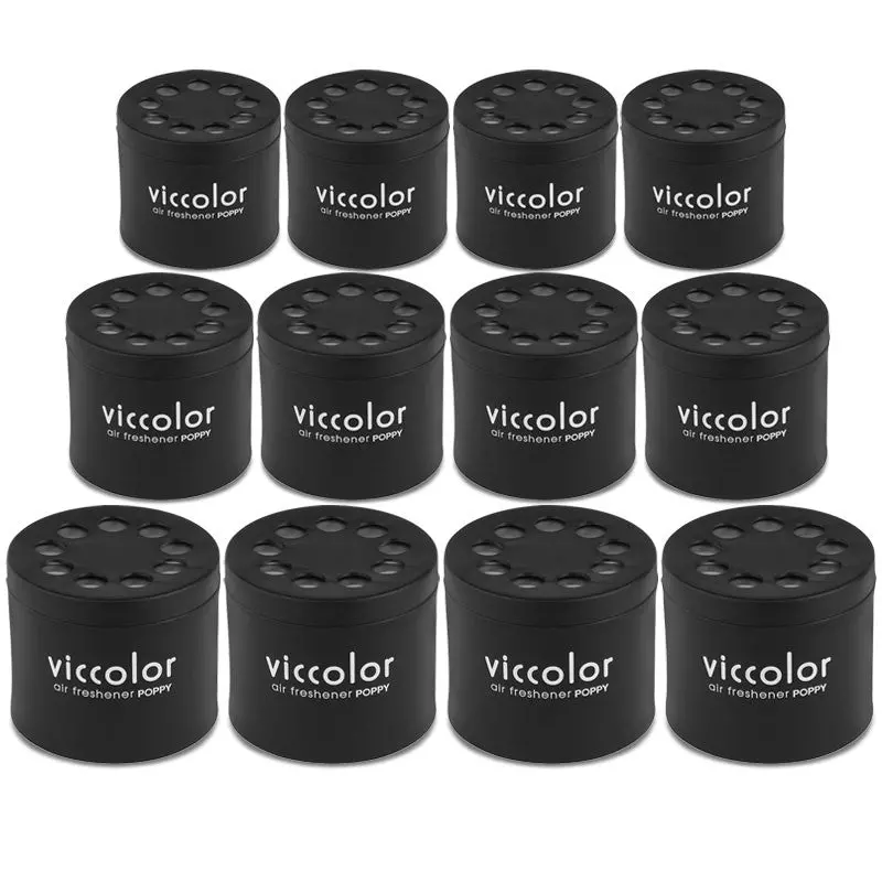 12X Viccolor Gel Based Can/Celebrity Scent Air Freshener Automotive Car Van 1