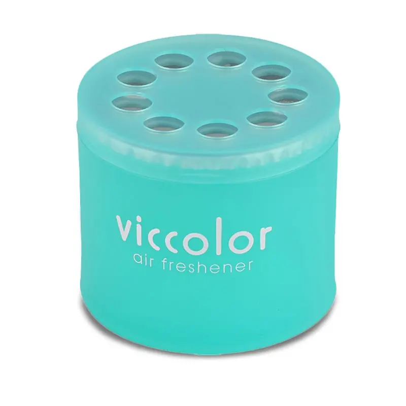 1X Viccolor Gel Based 85G Can/Clear Marine Scent Air Freshener Home/Office 1