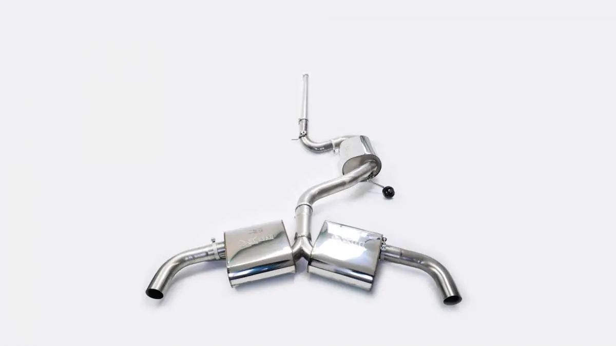 Bull-X Abgasanlage Y-Style 3" Für Seat Leon Cupra 300 1