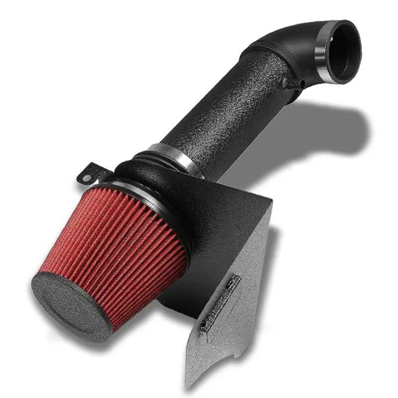 Cold Air Intake Kit Black Pipe+Filter+Heat Shield For Chrysler 05-10 300 V8 1