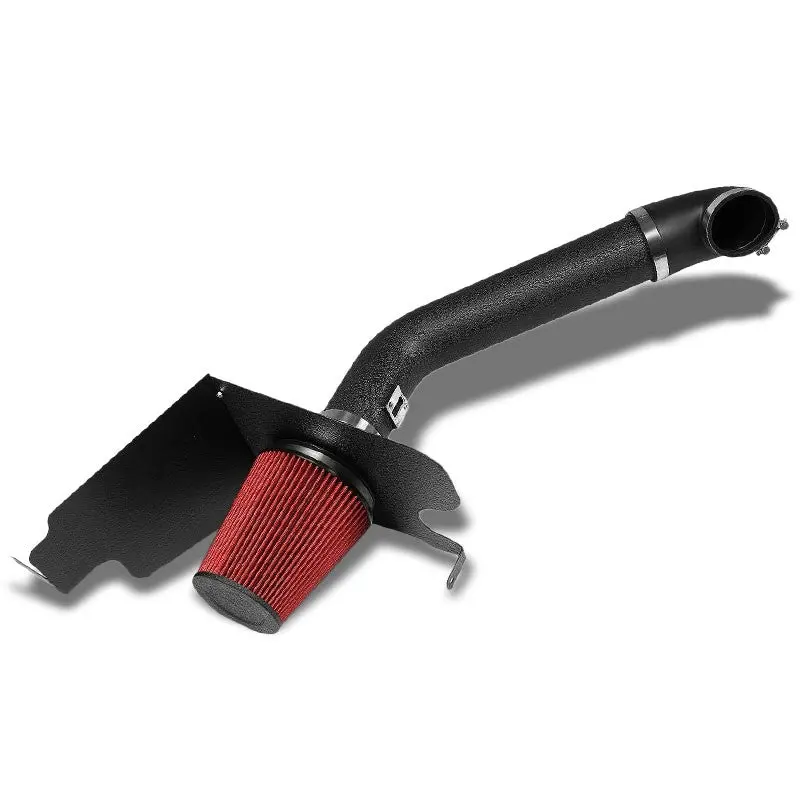 Cold Air Intake Kit Black Pipe+Filter+Heat Shield For Ford 04-08 F-150 V8 5.4L 1