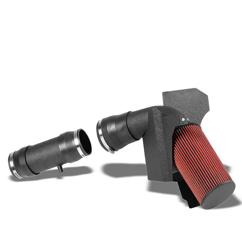 Cold Air Intake Kit Black+Heat Shield For 99-04 F-Series Super Duty 6.8L V10 1