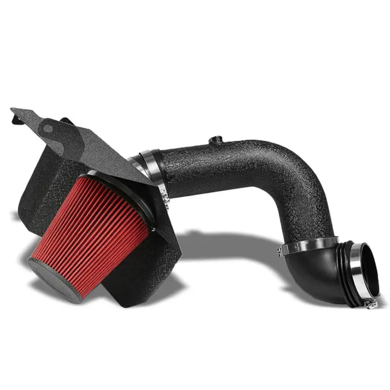 Cold Air Intake Kit Black Pipe+Heat Shield For Dodge 03-07 Ram 2500/3500 Diesel 5.9L 1