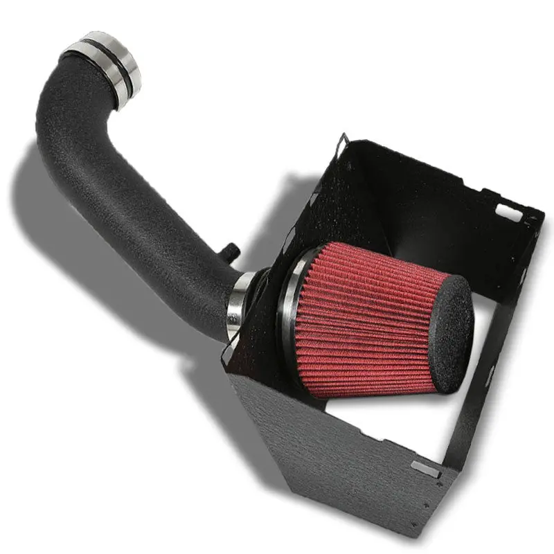 Cold Air Intake Kit Black Pipe+Heat Shield For 09-14 Ram 1500/2500/3500 5.7L 1