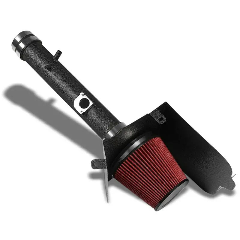 Cold Air Intake Kit Black Pipe+Filter+Heat Shield For Toyota 05-11 Tacoma V6 1