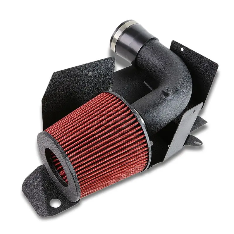 Cold Air Intake Black Pipe W/Heat Shield For 10-14 A3/Golf/Jetta/Passat 2.0 Tdi 1