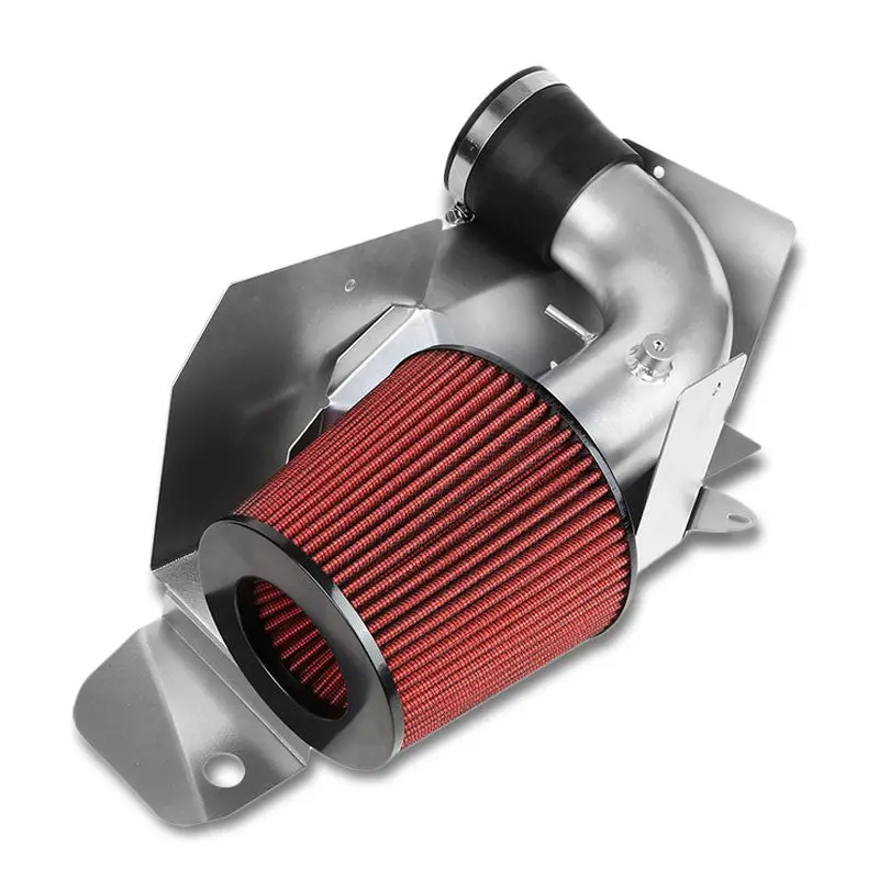 Cold Air Intake Polish Pipe W/Heat Shield For 10-14 A3/Golf/Jetta/Passat 2.0 Tdi 1