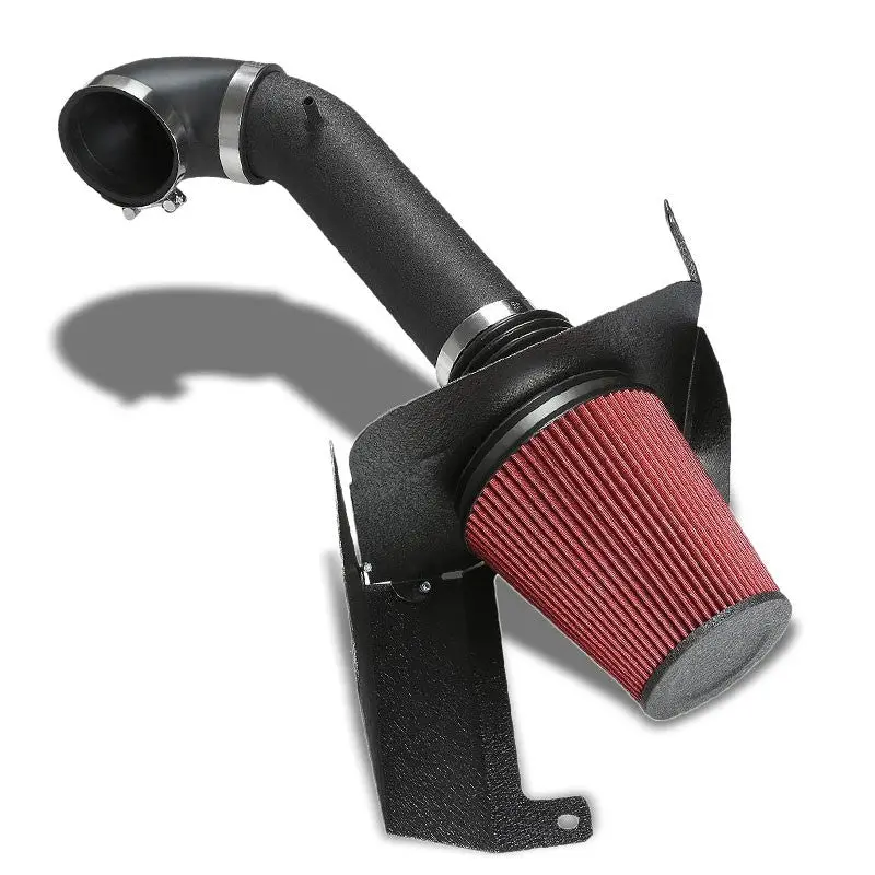 Cold Air Intake Kit Black Pipe+Heat Shield For Gmc 07-08 Yukon/Tahoe/Sierra V8 1