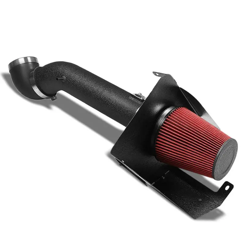 Cold Air Intake Kit Black Pipe+Heat Shield For Gmc 09-14 Yukon/Avalanche V8 1