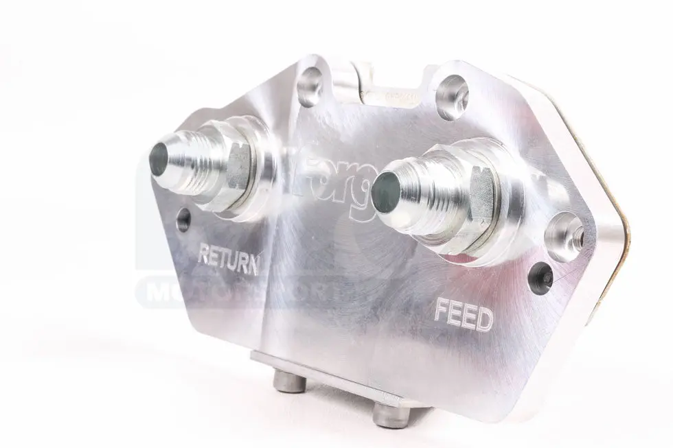 Forge Motorsport Audi 3.0Tfsi Oil Cooler Adapter Plate 1