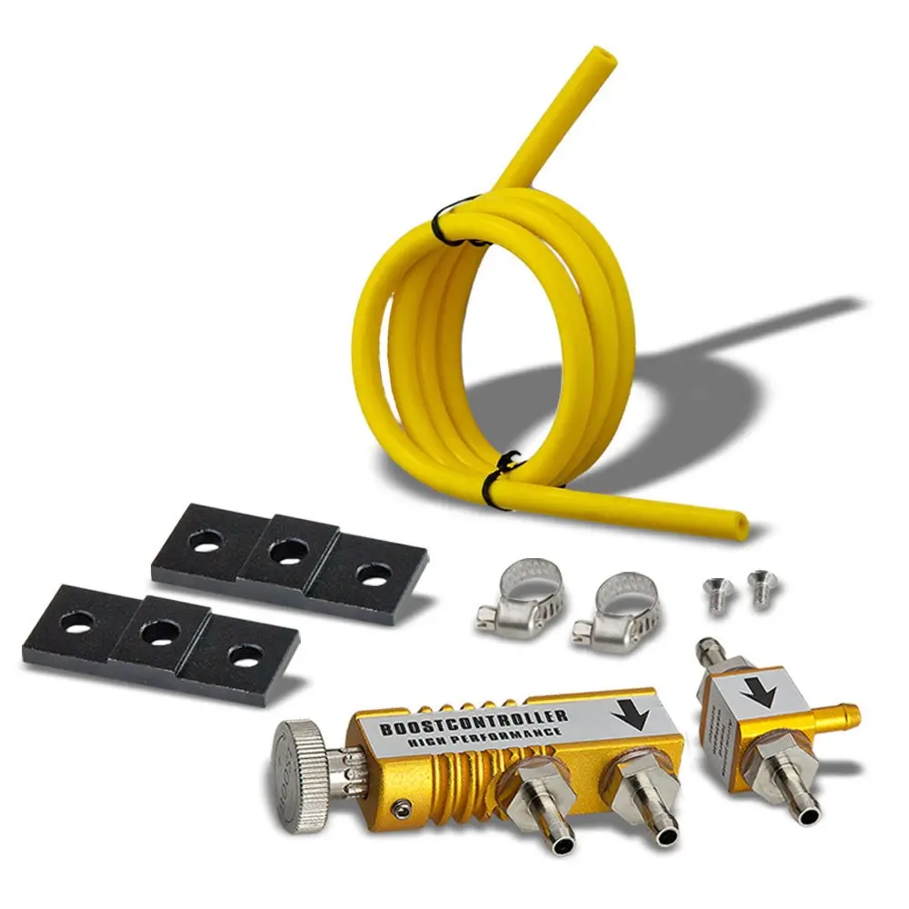 Gold Universal Manual Adjustable Turbocharger Turbo Boost Controller Kit 30 Psi 1