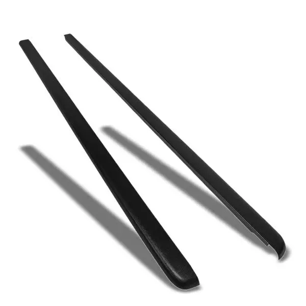 Black Cargo Truck Bed Cap Molding Rail Cover For 07-15 Silverado 6.5Ft Bed 1