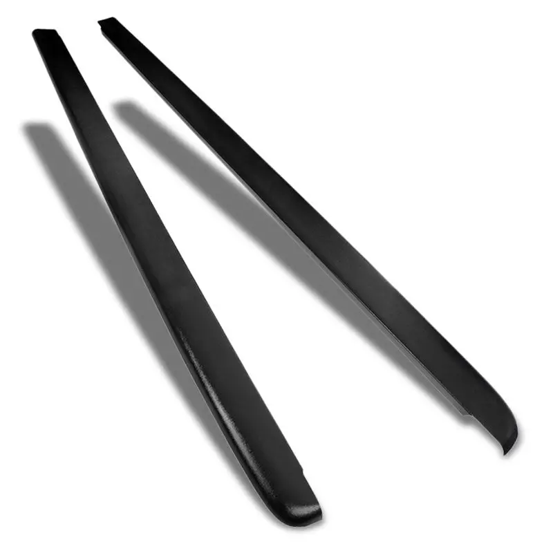 2Pcs Truck Bed Cap Molding Rail Protector Cover For 07-13 Silverado 1500 8Ft Bed 1