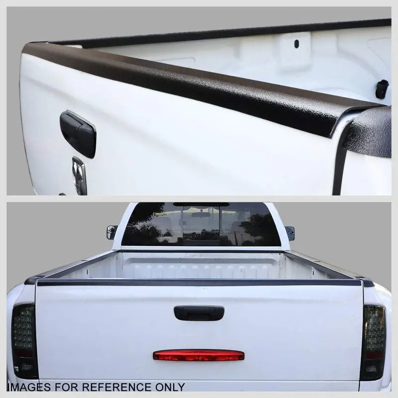 Rear Tailgate Truck Bed Cap Molding Rail Protector Cover For 88-98 Chevy Gmc C/K 2