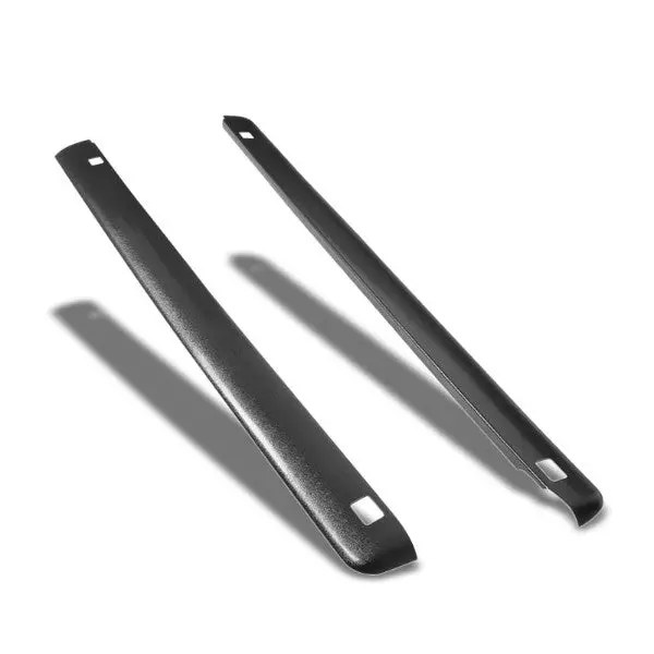 Black Truck Bed Cap Molding Rail Cover For 93-11 Ranger/B-Series 6Ft Bed W/Holes 1