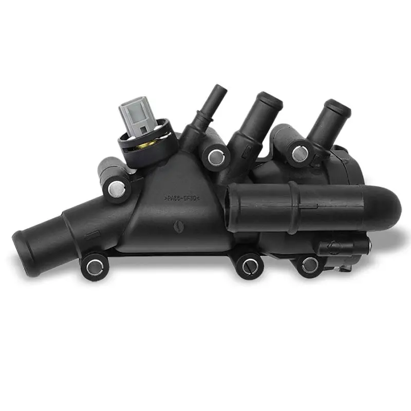 Engine Coolant Thermostat Housing Build-In Temperature Sensor For 01-04 Ford Ka 1