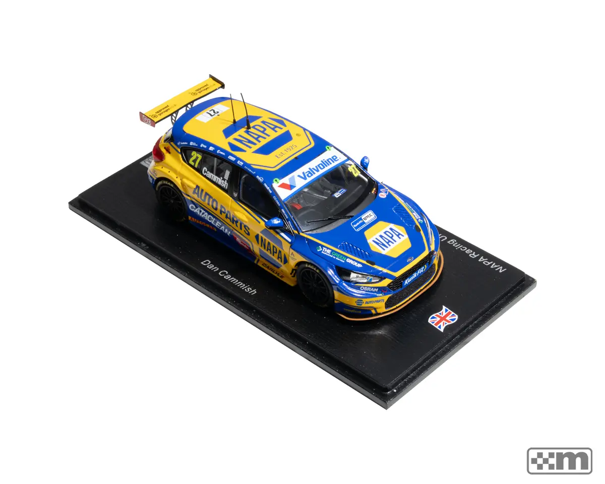 Napa Racing Uk No.27 Ford Focus Btcc - Snetterton Race 1 Winner 2025 Dan Cammish 1