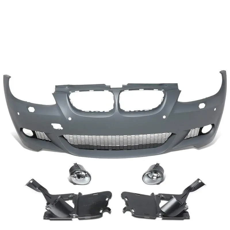 M-Tech Style (W/Pdc) Front Bumper+Lower Grille+Fog Light For 07-10 3-Series E92 1