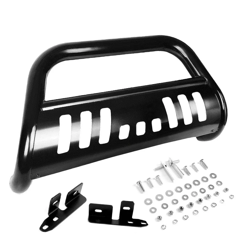 Black Bull Bar Bumper Grille Guard Skid Plate For Gmc 99-07 Sierra 1500/Classic 1