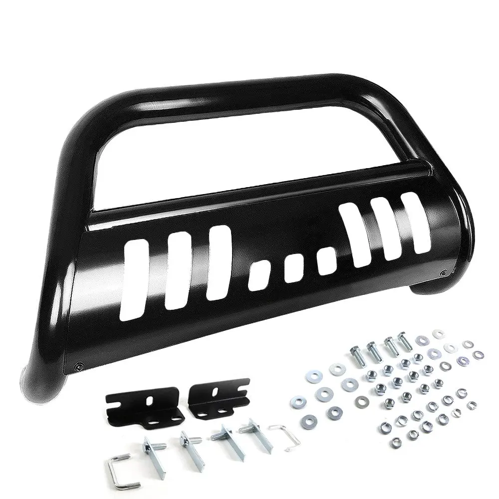 Black Bull Bar Bumper Grille Guard Skid Plate For Ford 04-08 F150 Non-Heritage 1