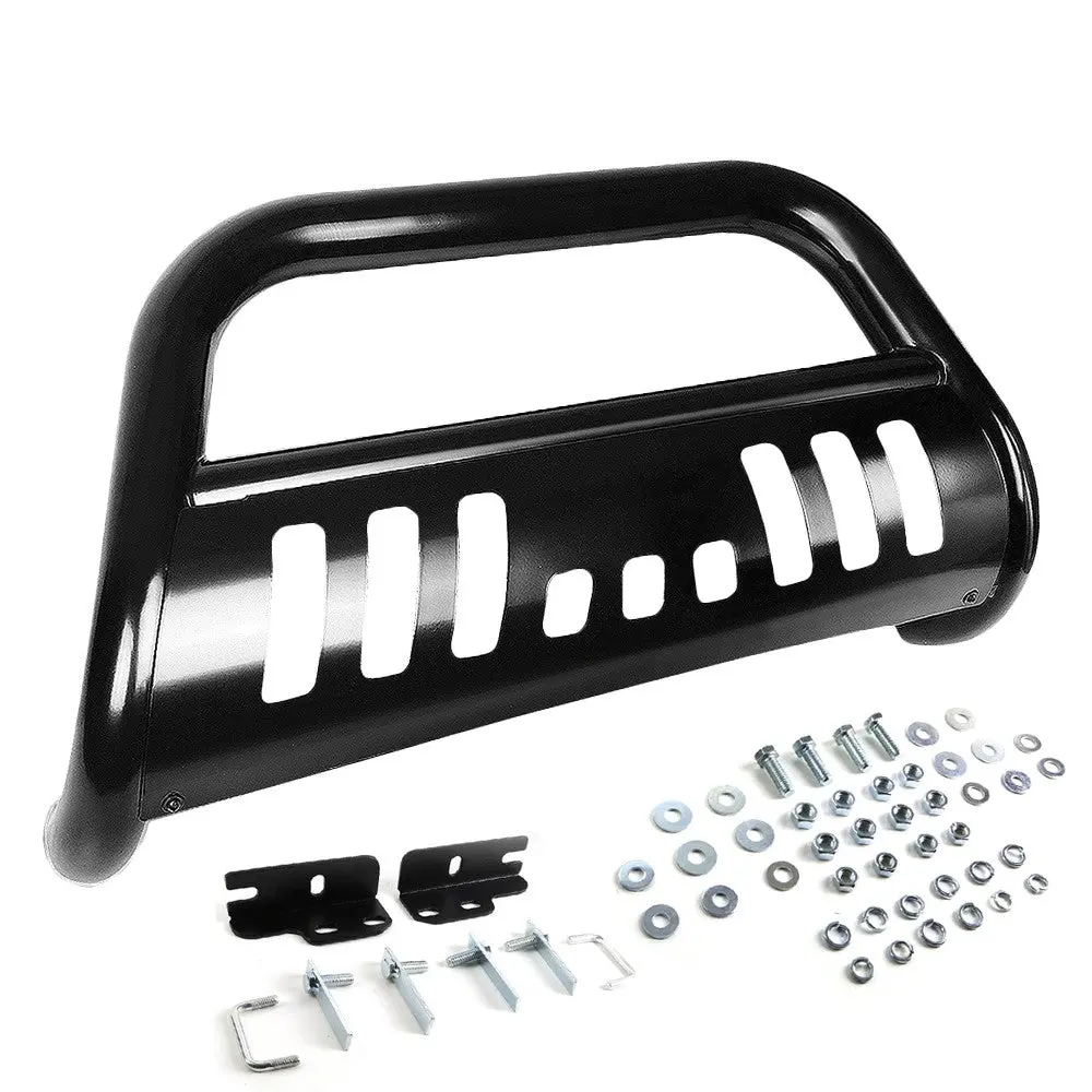 Black Bull Bar Bumper Grille Guard Skid Plate For Ford 04-16 F150 Non-Ecoboost 1