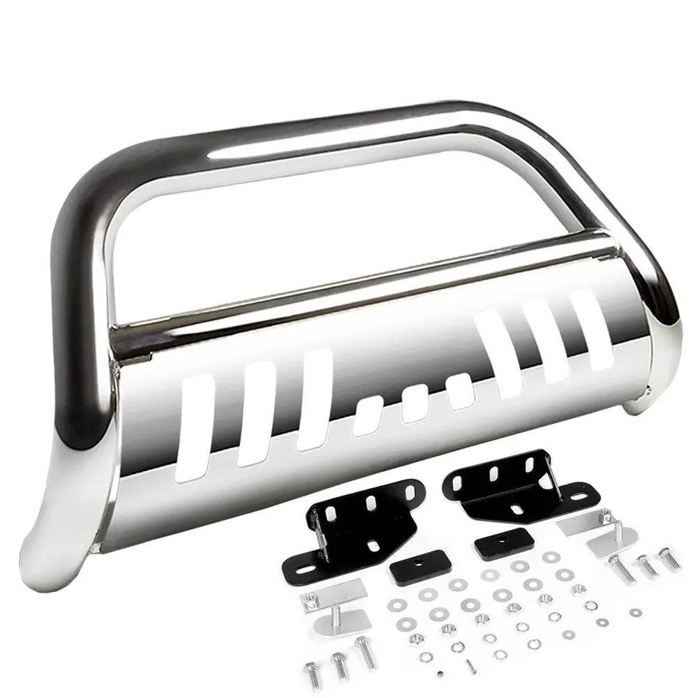 Chrome Bull Bar Bumper Grille Guard Skid Plate For Ford 11-16 Explorer U502 Cuv 1
