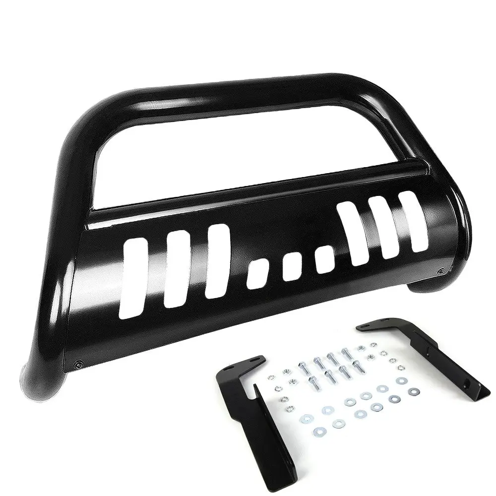 Black Bull Bar Bumper Grille Guard Skid Plate For Jeep 11-16 Grand Cherokee 1