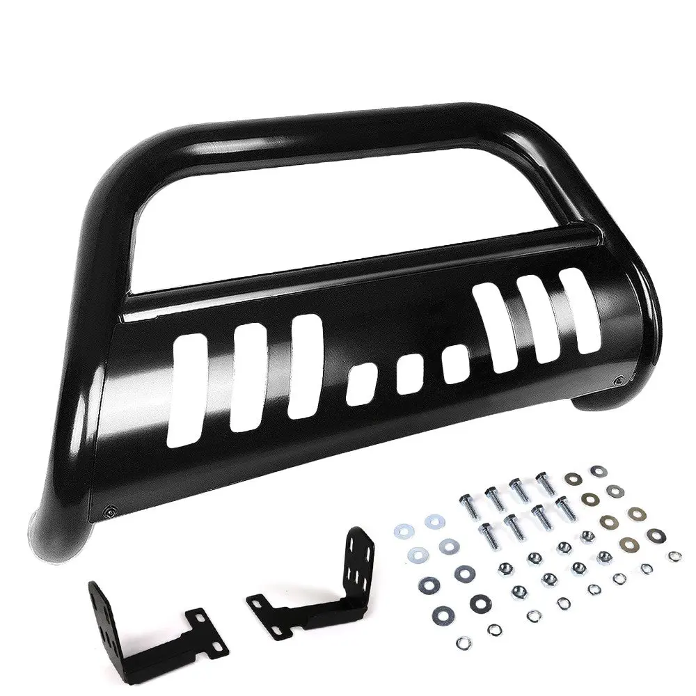 Black Bull Bar Bumper Grille Guard Skid Plate For Dodge 02-09 Ram 1500 Truck 1